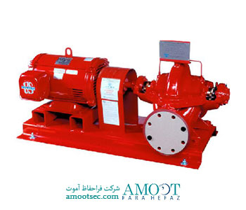  اطفاء  حریق آبی فایرگارد 