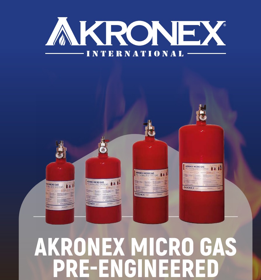 کاتالوگ اطفاء حریق AKRONEX MICRO GAS PRE ENGINEERED