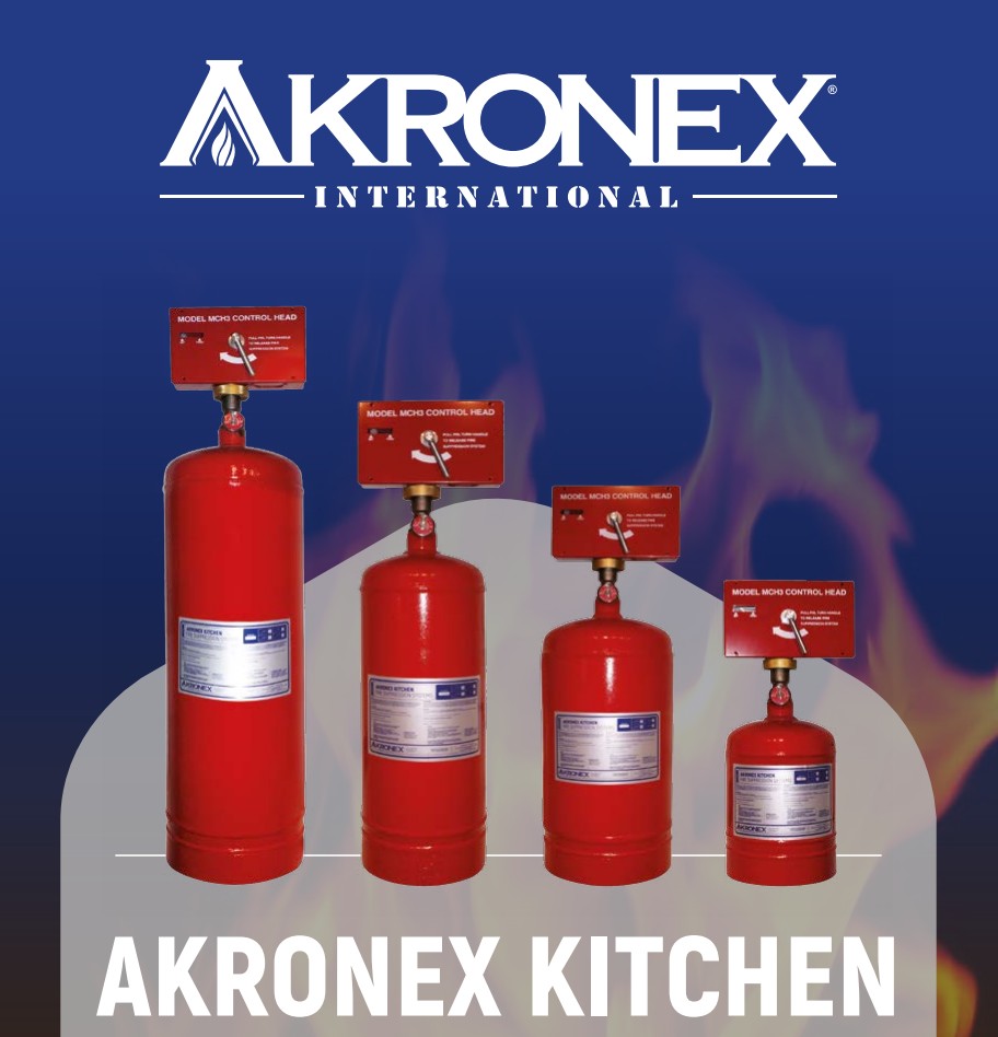 کاتالوگ اطفاء حریق AKRONEX KITCHEN