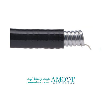 لوله خرطومی فلزی نخدار روکشدار FC1CLP 