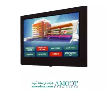 کنترل پنل اعلام حریق ولوکس مدل VELOX 3D TOUCH MIMIC PANEL
