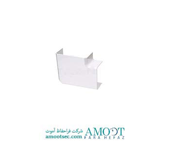 زاویه تخت داکت پلاستیکی ساده 