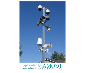 دکل دوربین ترافیکی