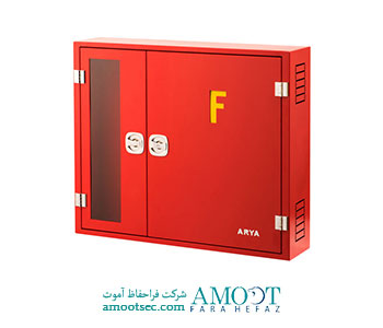 جعبه دوکابین افقی روکار